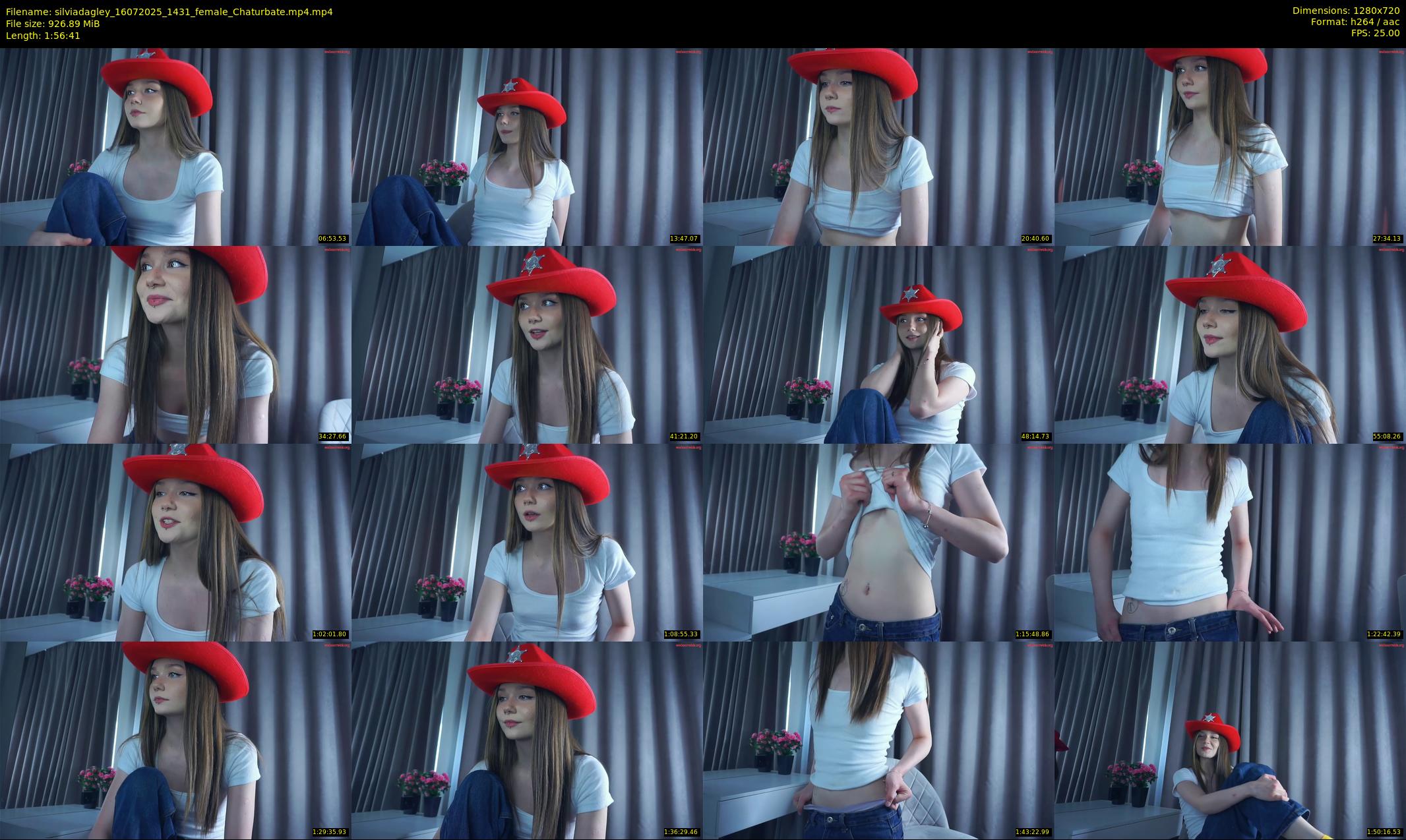 silviadagley — 117 minute Chaturbate female cam show recording, 720p, Jul 16, 2025