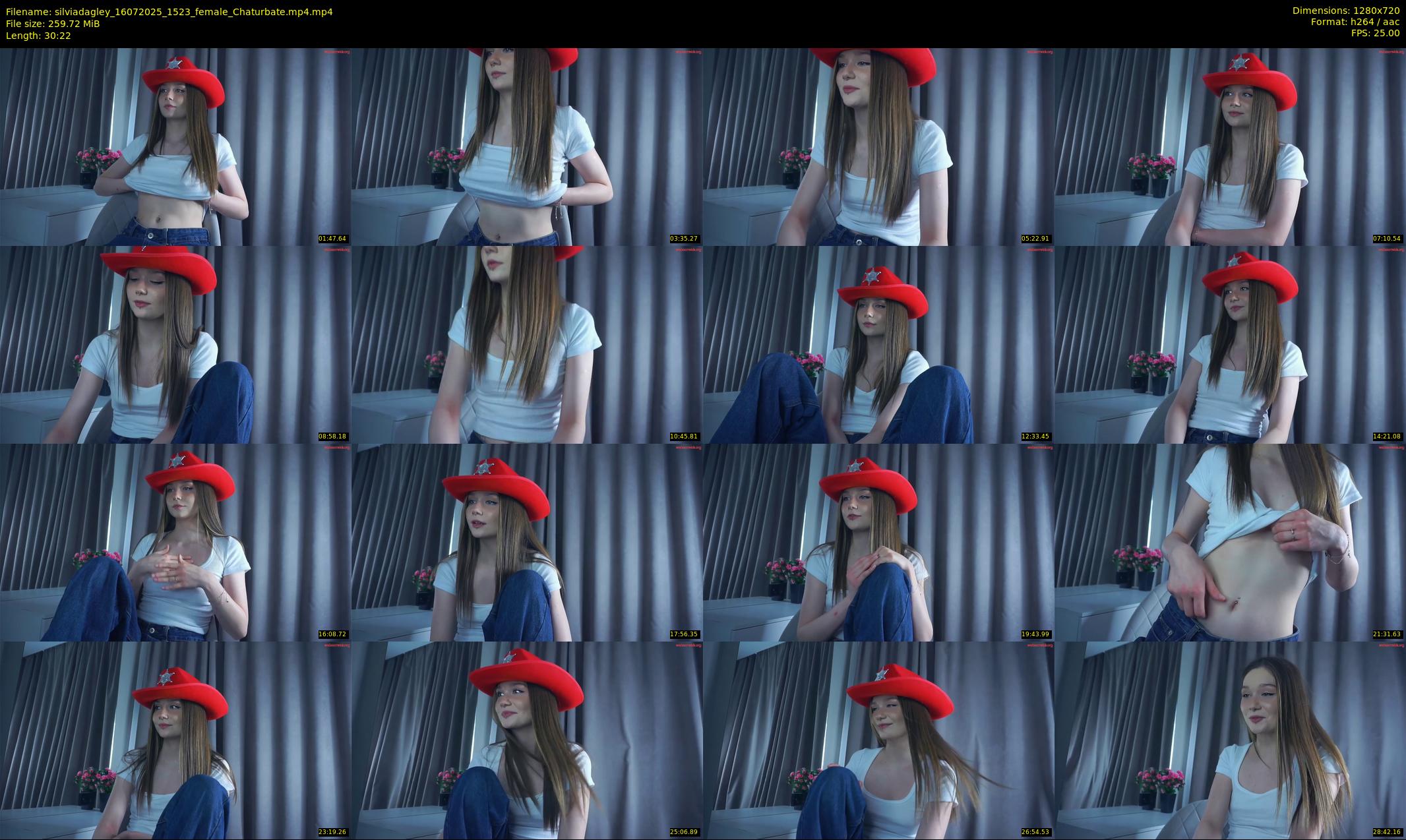 silviadagley — 31 minute Chaturbate female cam show recording, 720p, Jul 16, 2025