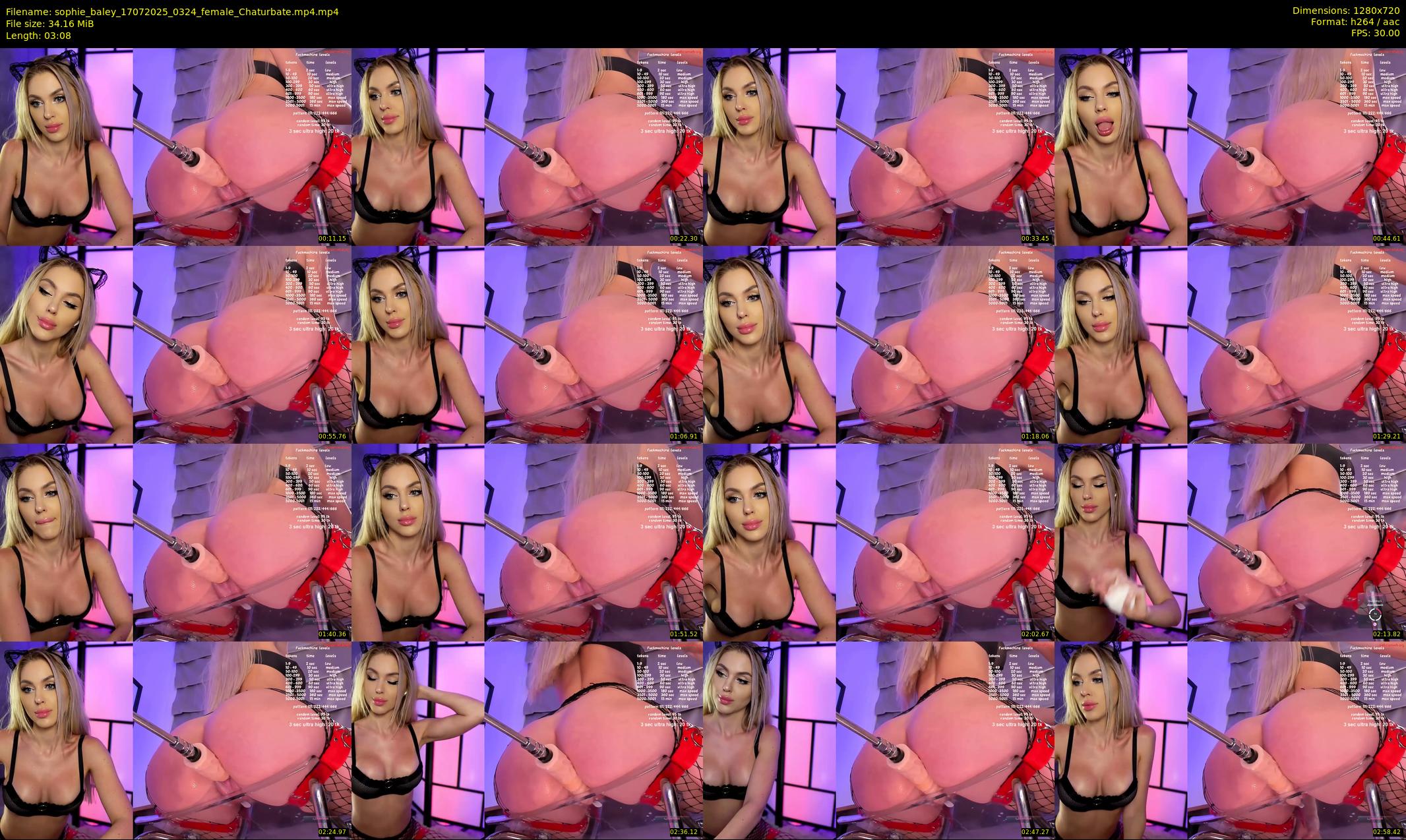 sophie_baley — 4 minute Chaturbate female cam show recording, 720p, Jul 17, 2025