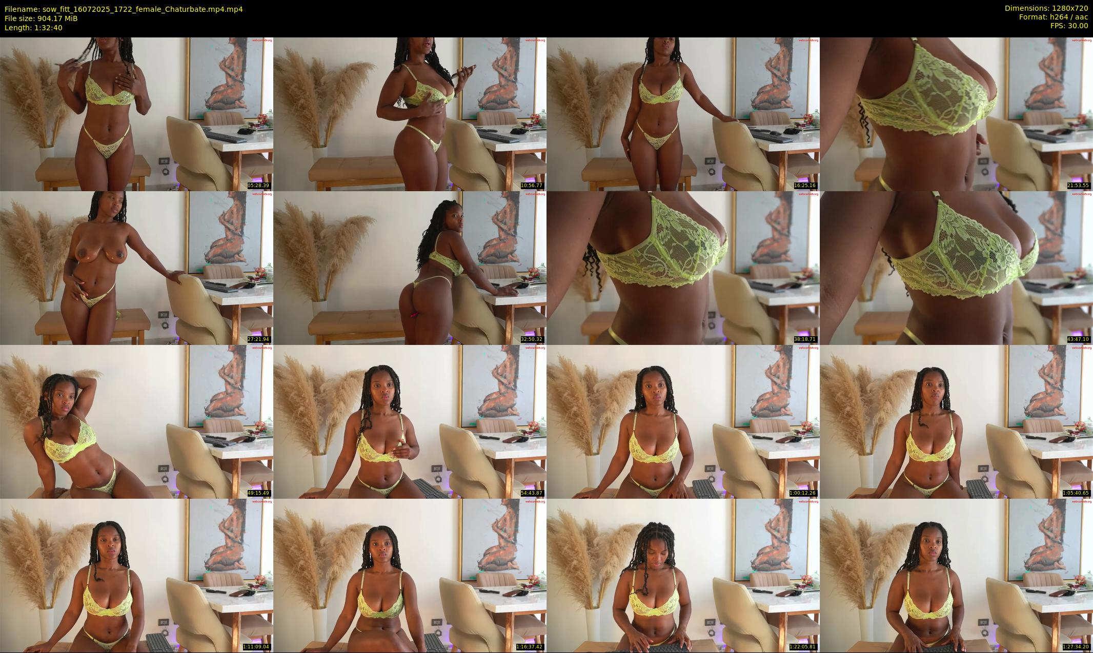 sow_fitt — 93 minute Chaturbate female cam show recording, 720p, Jul 16, 2025