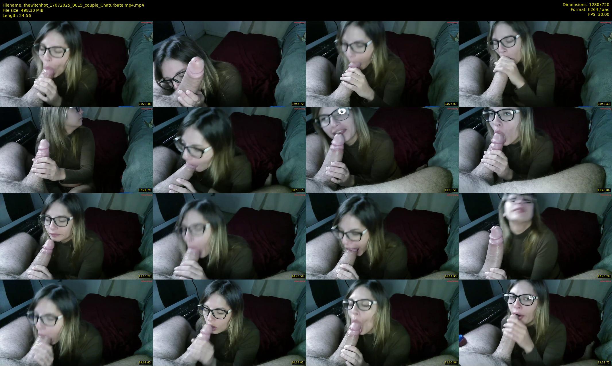 thewitchhot — 25 minute Chaturbate couple cam show recording, 720p, Jul 17, 2025