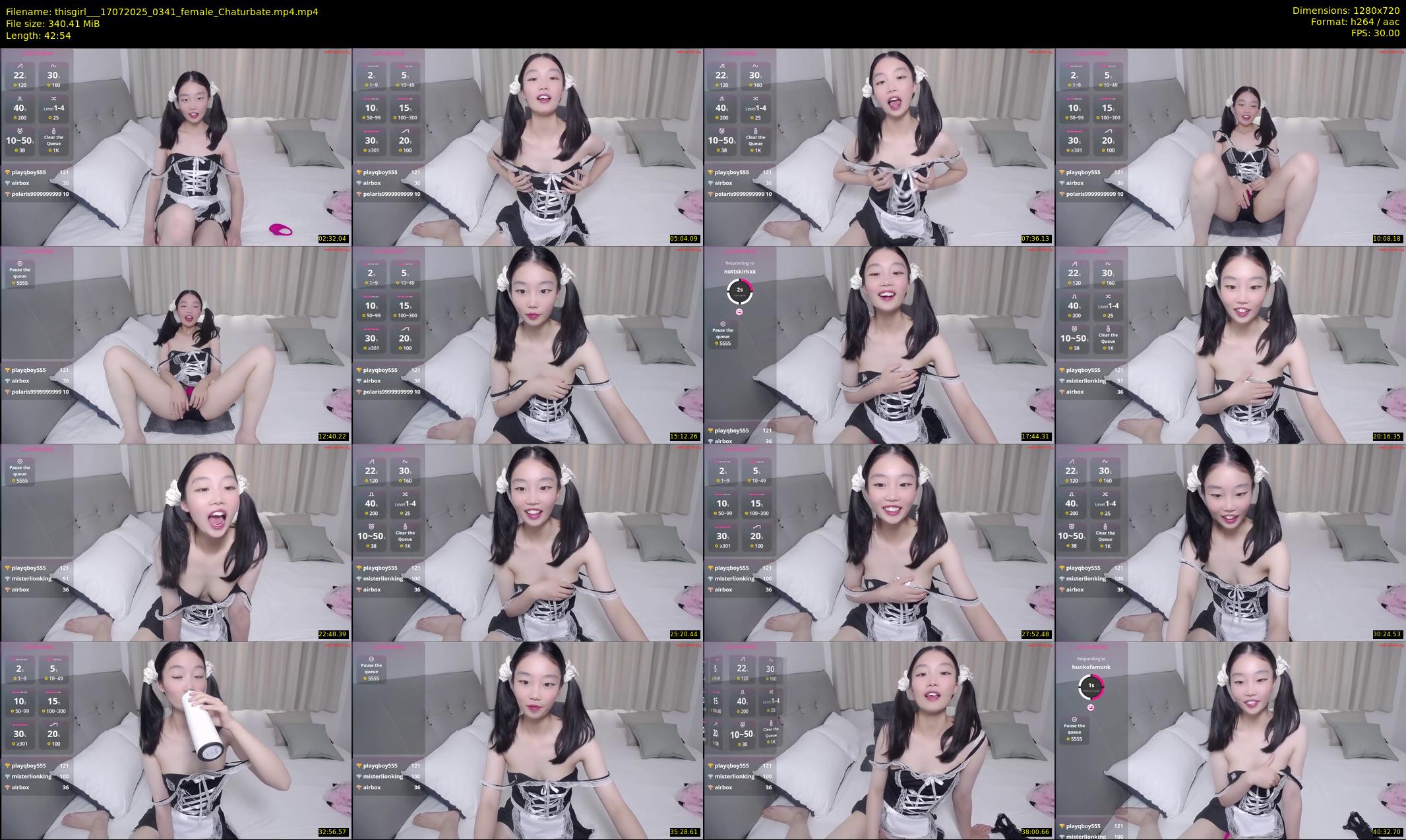 thisgirl__ — 43 minute Chaturbate female cam show recording, 720p, Jul 17, 2025