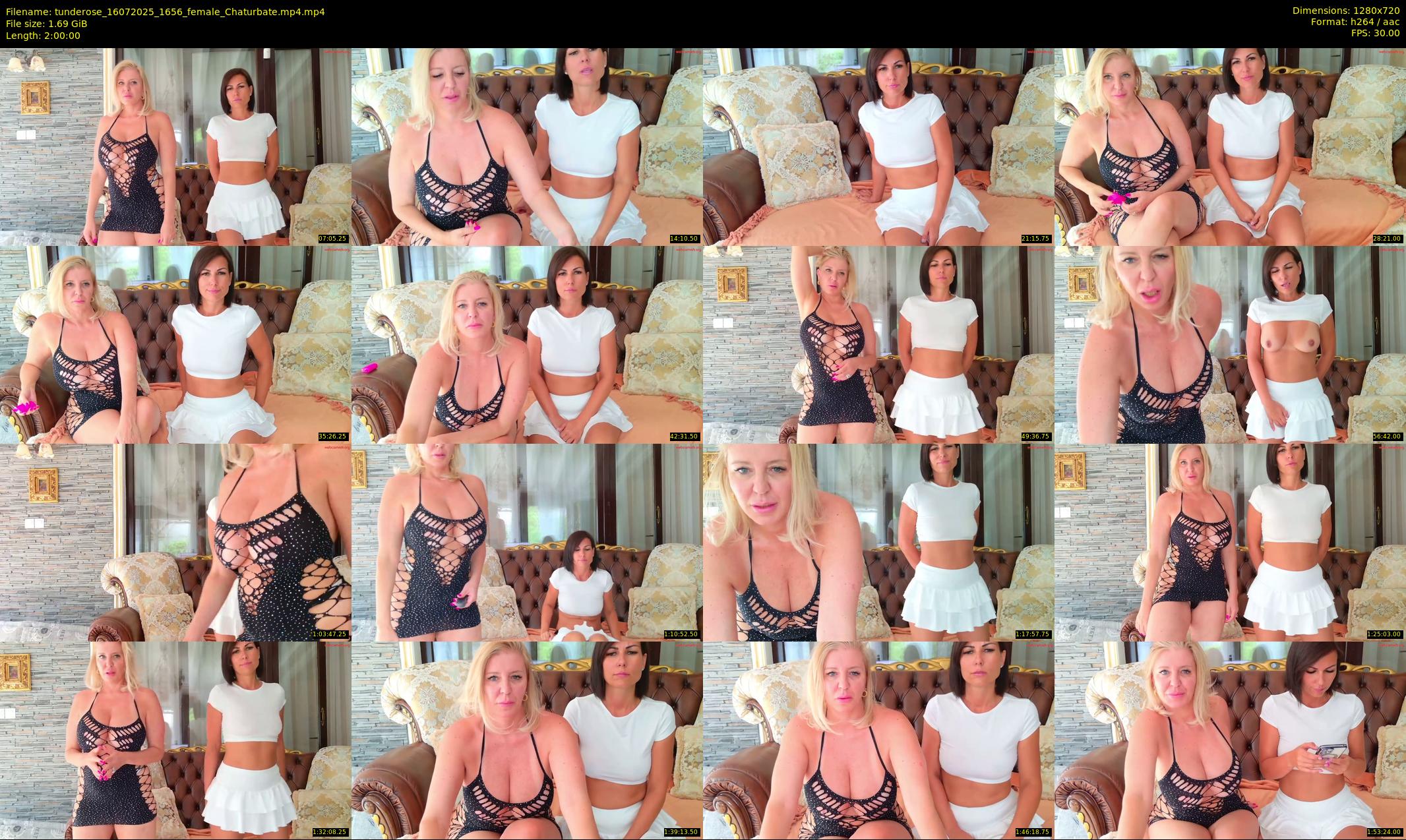 tunderose — 120 minute Chaturbate female cam show recording, 720p, Jul 16, 2025
