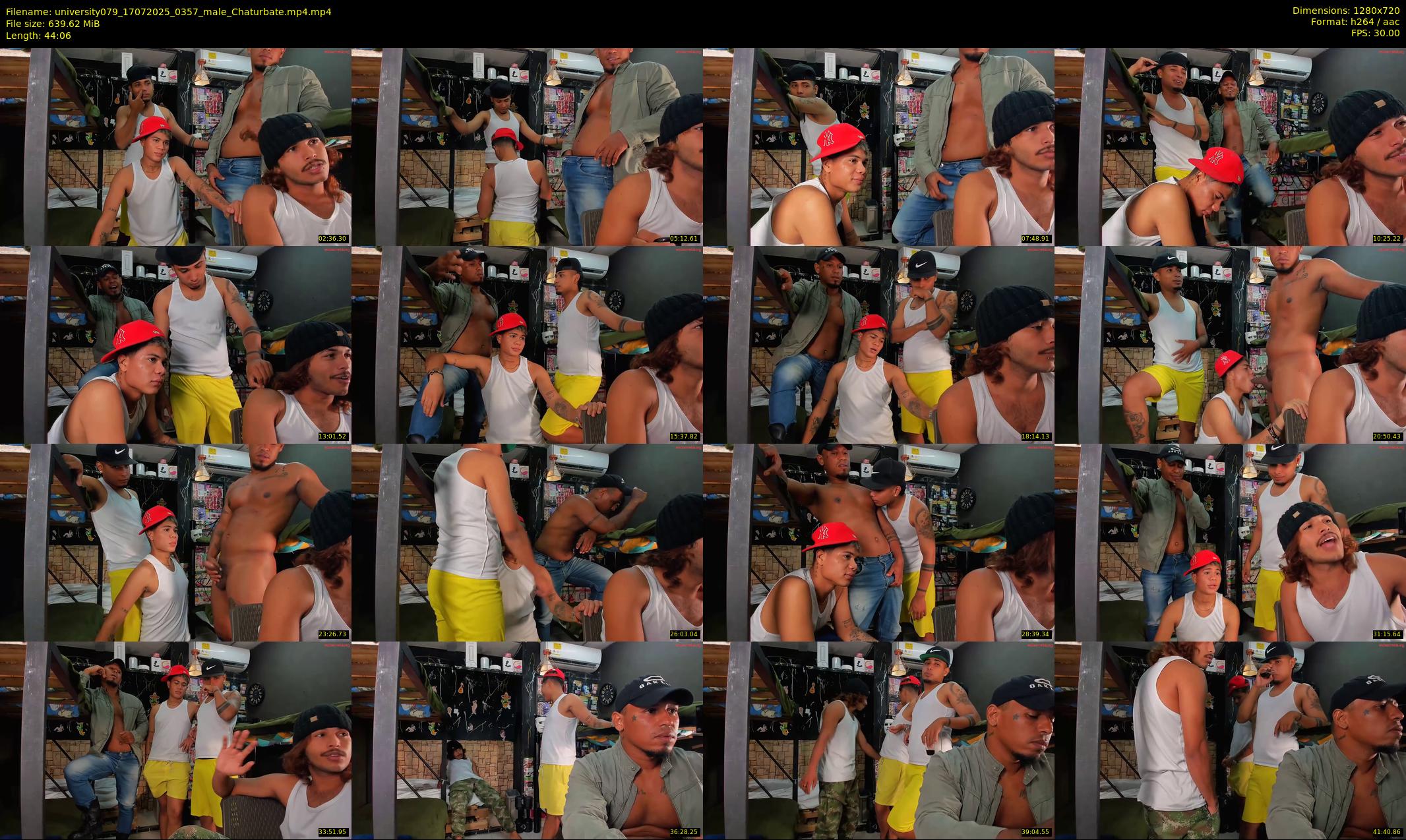 university079 — 45 minute Chaturbate male cam show recording, 720p, Jul 17, 2025