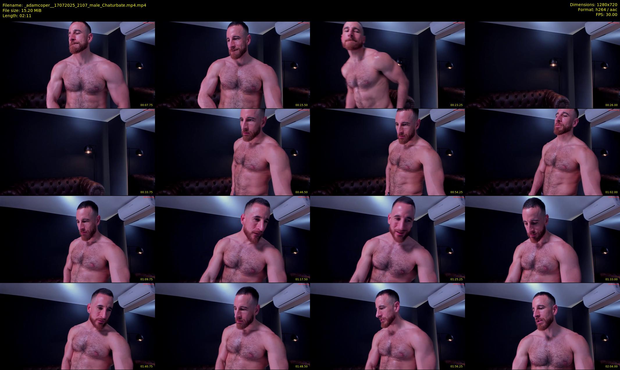 _adamcoper_ — 3 minute Chaturbate male cam show recording, 720p, Jul 17, 2025