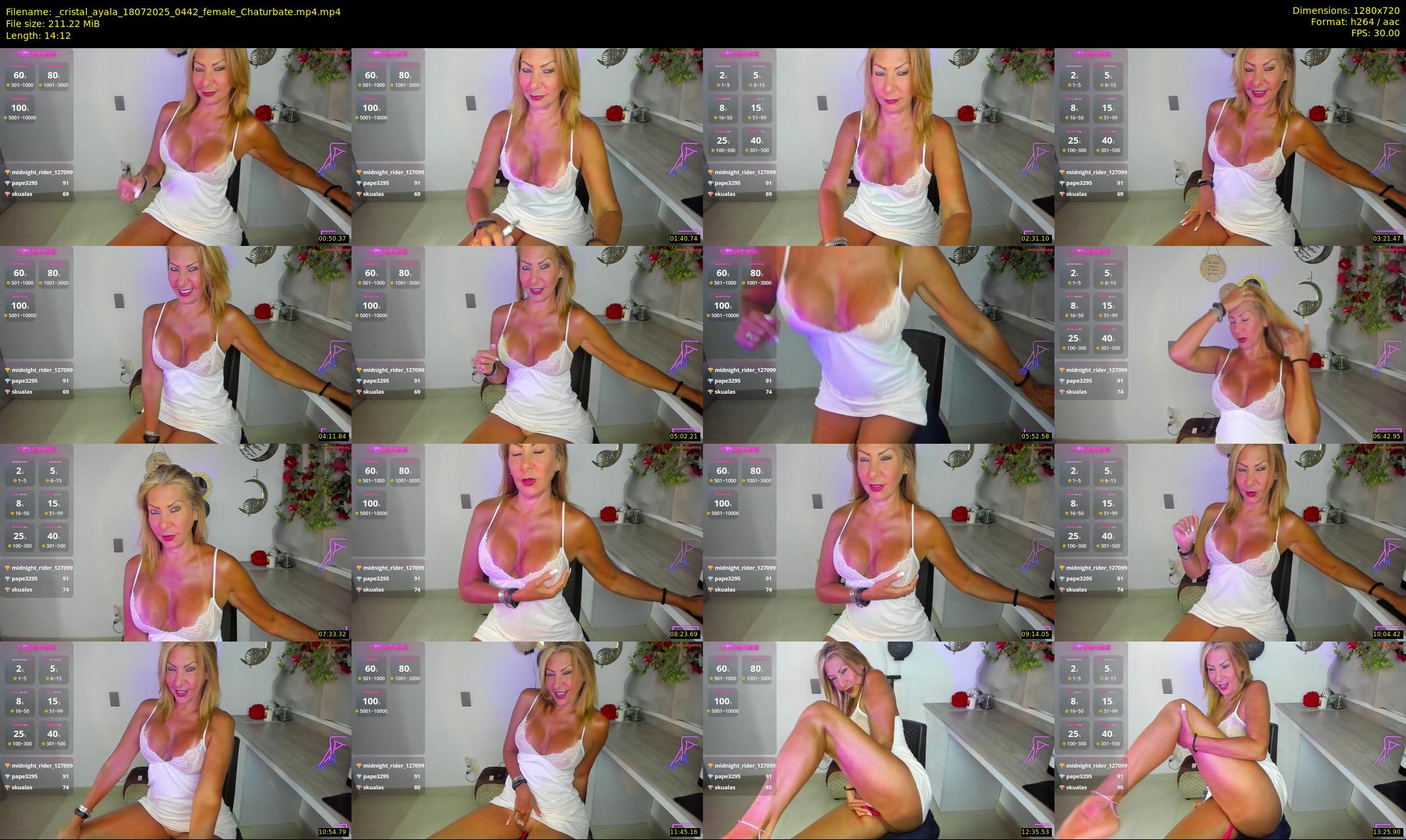 _cristal_ayala — 15 minute Chaturbate female cam show recording, 720p, Jul 18, 2025