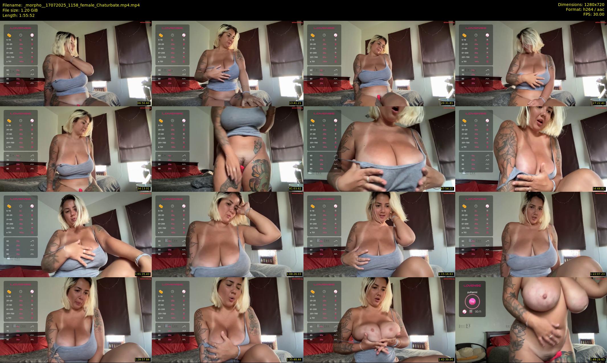 _morpho_ — 116 minute Chaturbate female cam show recording, 720p, Jul 17, 2025