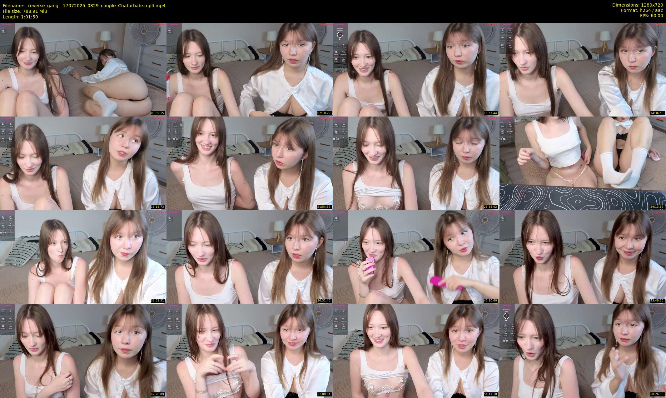 _reverse_gang_ — 62 minute Chaturbate couple cam show recording, 720p, Jul 17, 2025