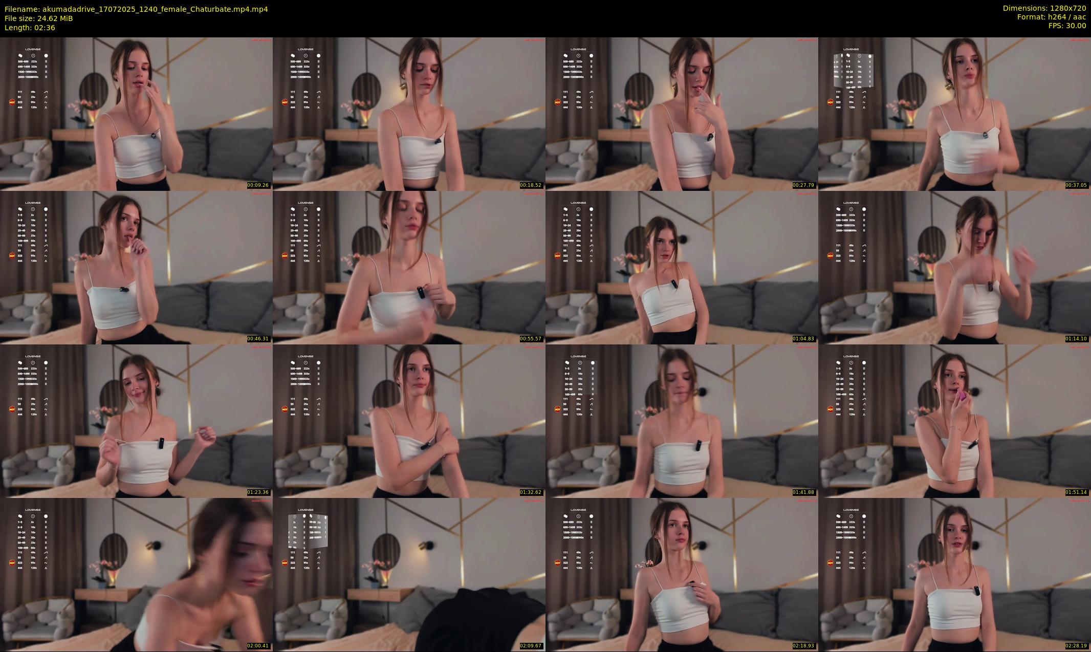 akumadadrive — 3 minute Chaturbate female cam show recording, 720p, Jul 17, 2025