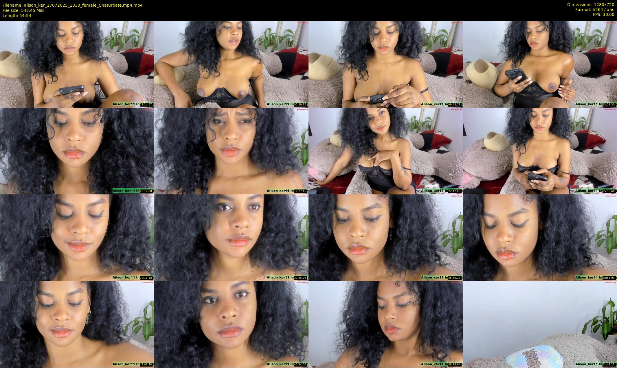 alison_ker — 55 minute Chaturbate female cam show recording, 720p, Jul 17, 2025