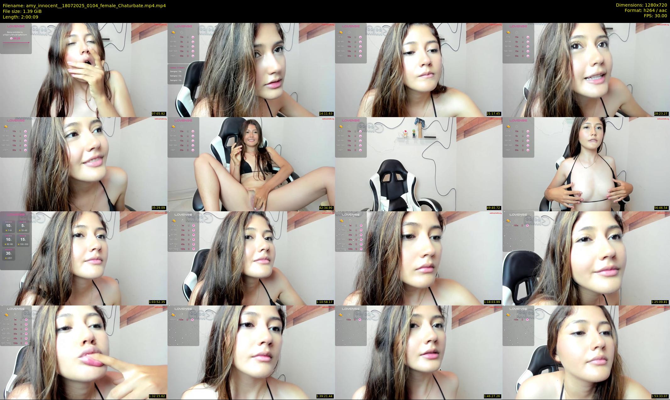 amy_innocent_ — 121 minute Chaturbate female cam show recording, 720p, Jul 18, 2025
