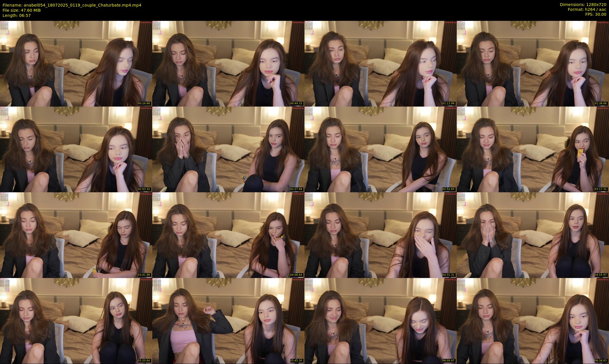 anabel054 — 7 minute Chaturbate female cam show recording, 720p, Jul 18, 2025