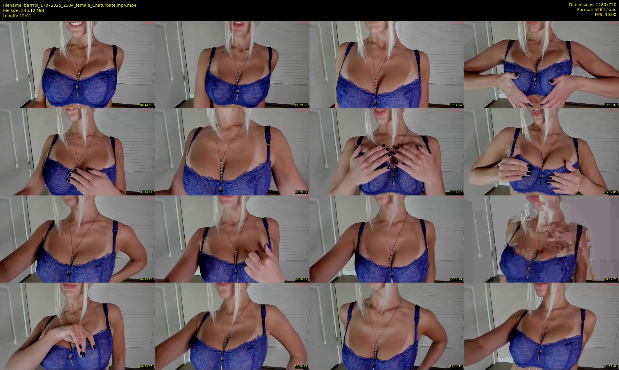 barrrbi — 13 minute Chaturbate female cam show recording, 720p, Jul 17, 2025