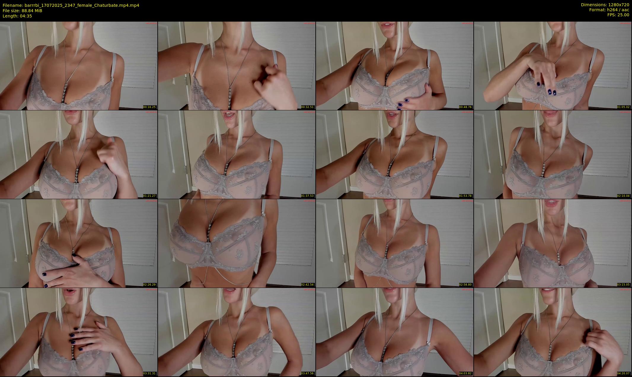 barrrbi — 5 minute Chaturbate female cam show recording, 720p, Jul 17, 2025
