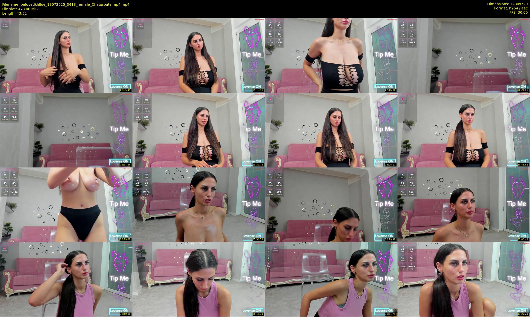 belovedkhlloe — 44 minute Chaturbate female cam show recording, 720p, Jul 18, 2025