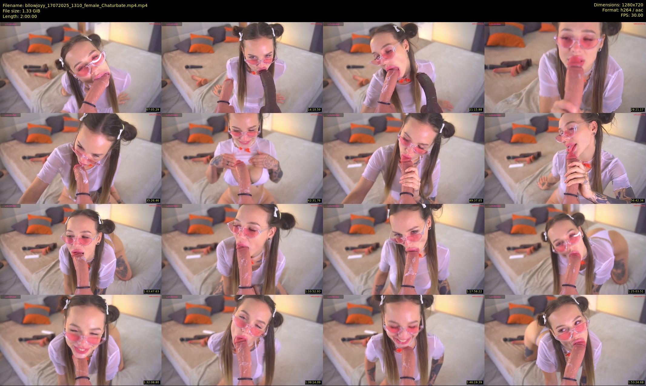 bllowjoyy — 120 minute Chaturbate female cam show recording, 720p, Jul 17, 2025