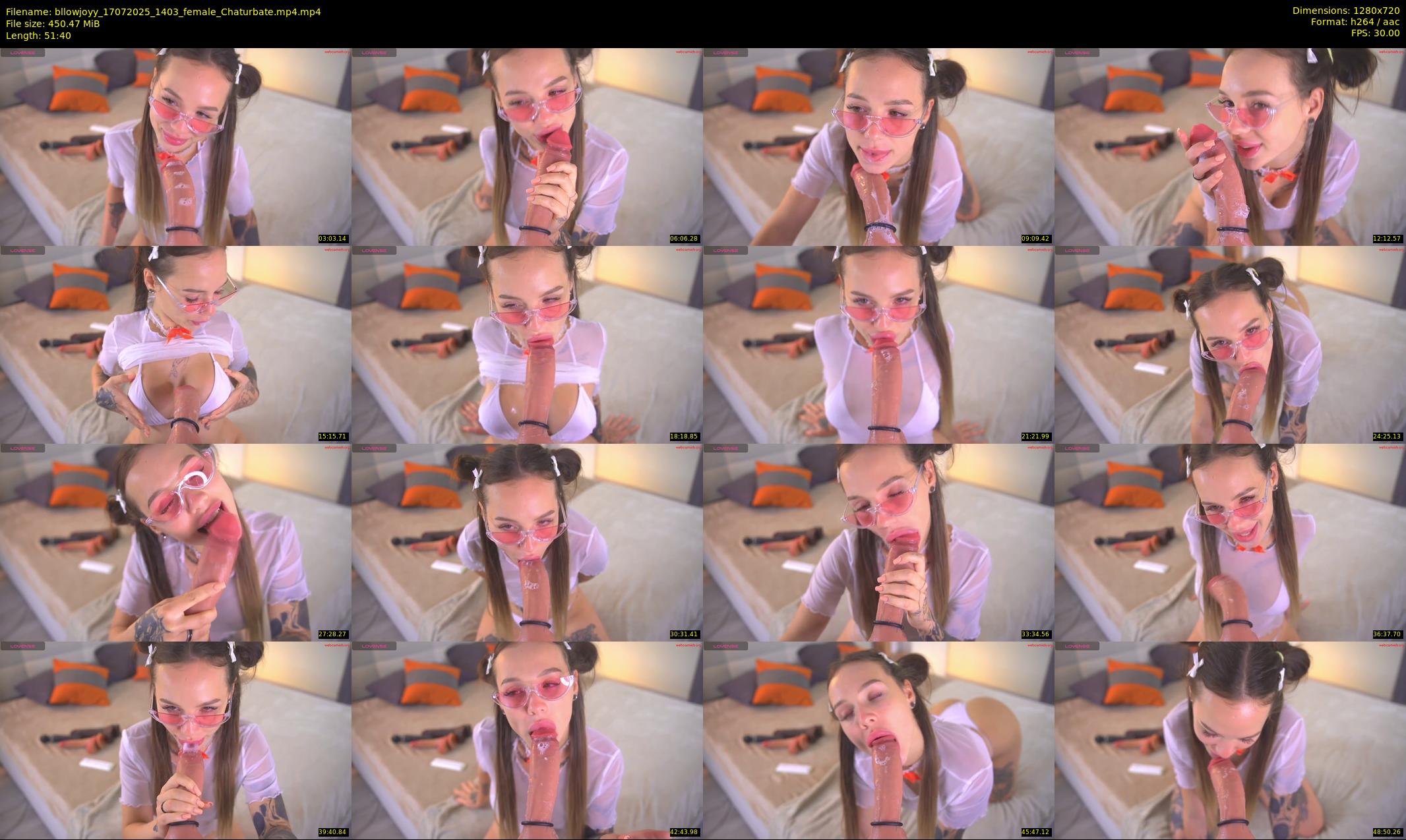 bllowjoyy — 52 minute Chaturbate female cam show recording, 720p, Jul 17, 2025