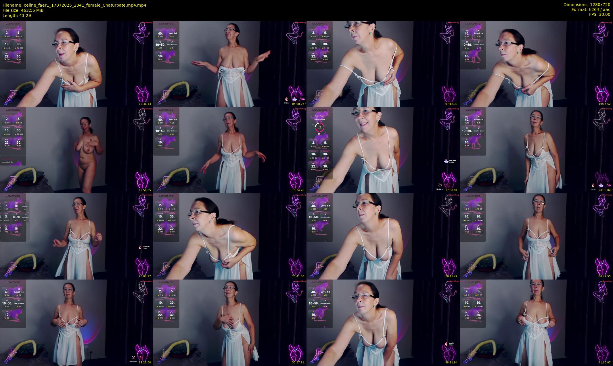 celine_faer1 — 44 minute Chaturbate female cam show recording, 720p, Jul 17, 2025