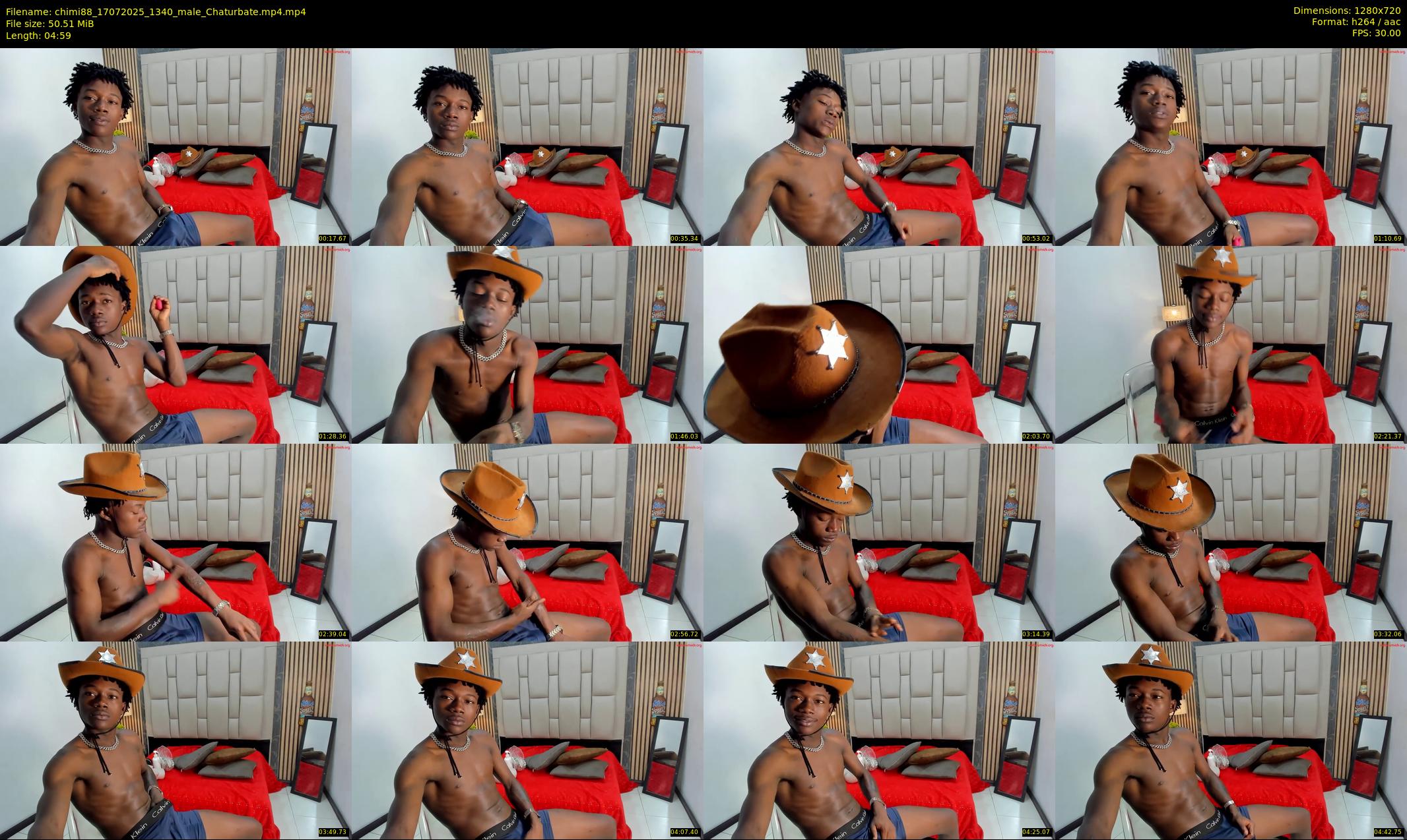 chimi88 — 5 minute Chaturbate male cam show recording, 720p, Jul 17, 2025