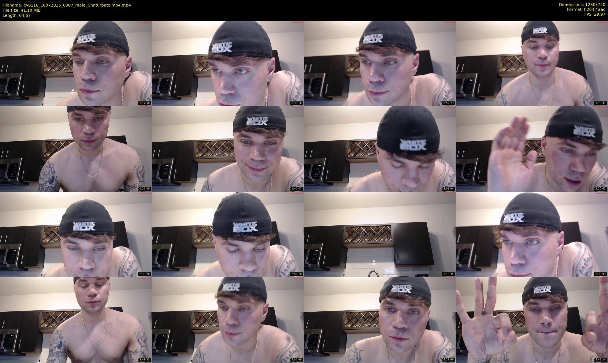 cv0118 — 5 minute Chaturbate male cam show recording, 720p, Jul 18, 2025