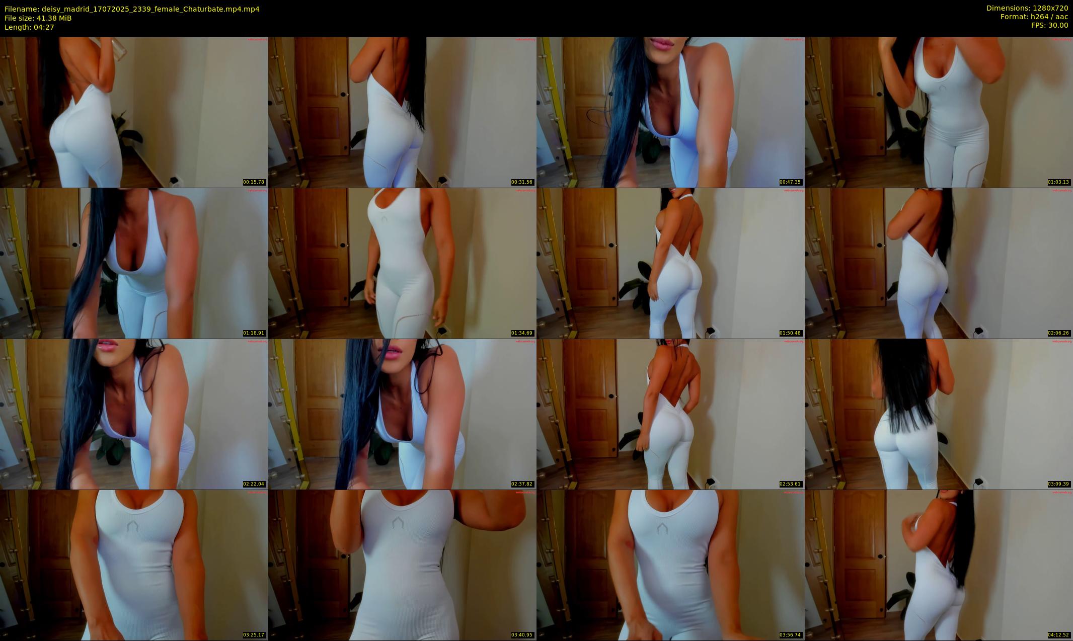 deisy_madrid — 5 minute Chaturbate female cam show recording, 720p, Jul 17, 2025
