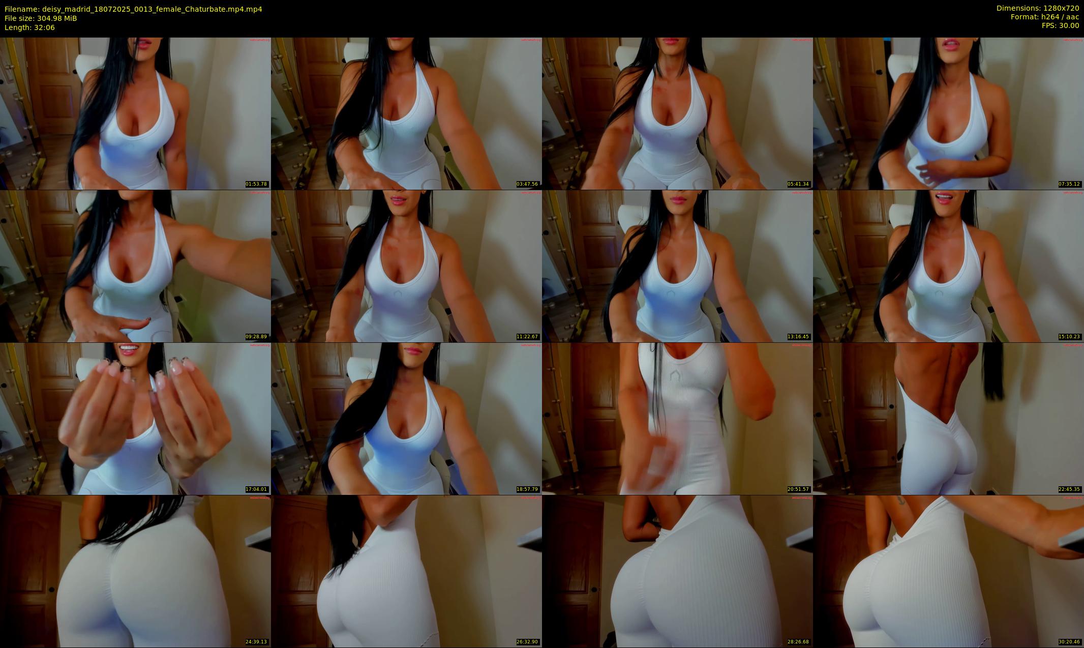deisy_madrid — 33 minute Chaturbate female cam show recording, 720p, Jul 18, 2025