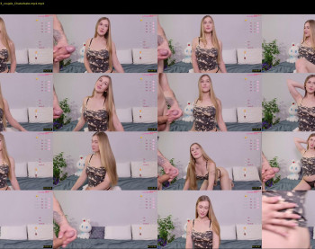 duomoon — 58 minute Chaturbate couple cam show recording, 720p, Jul 17, 2025