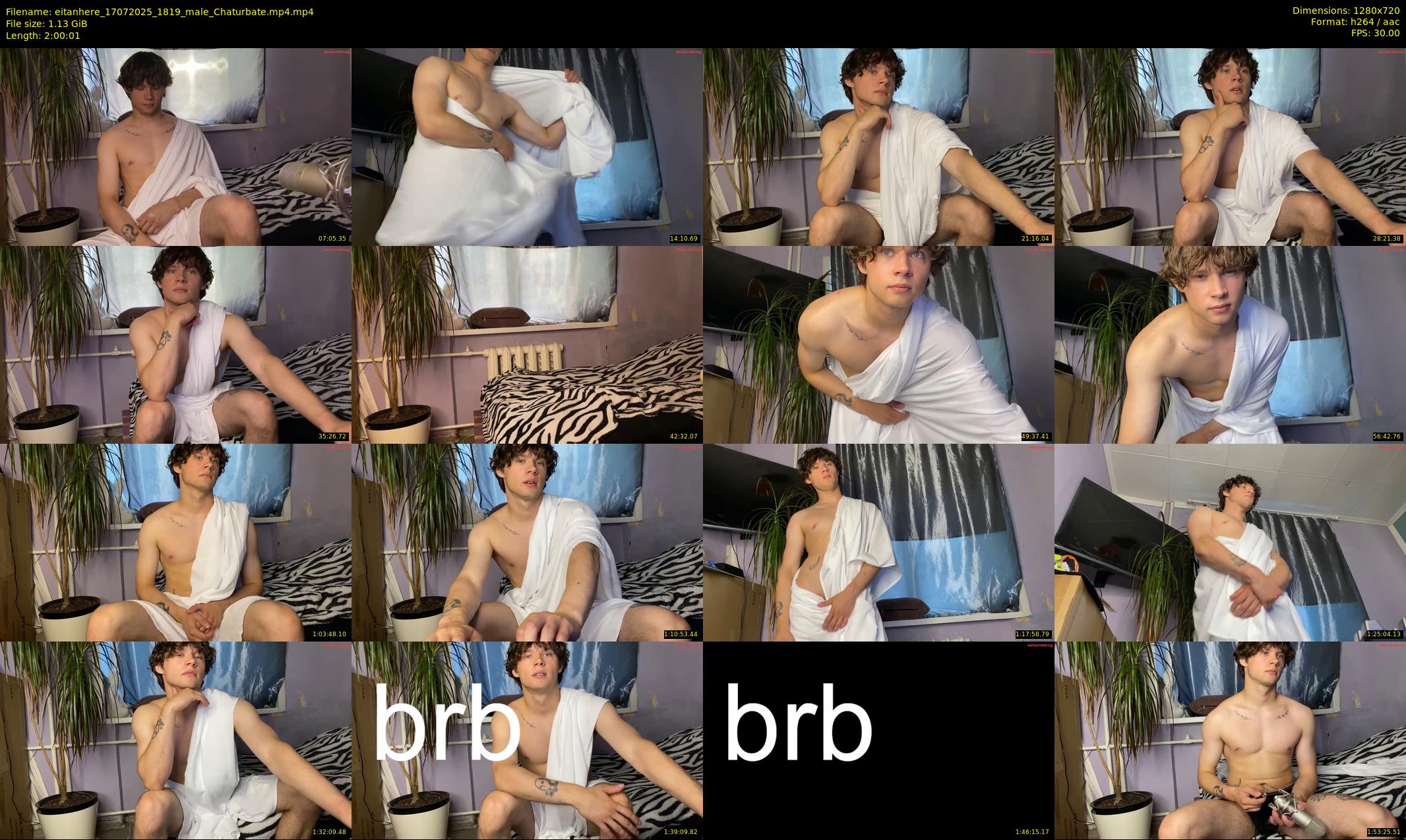 eitanhere — 121 minute Chaturbate male cam show recording, 720p, Jul 17, 2025