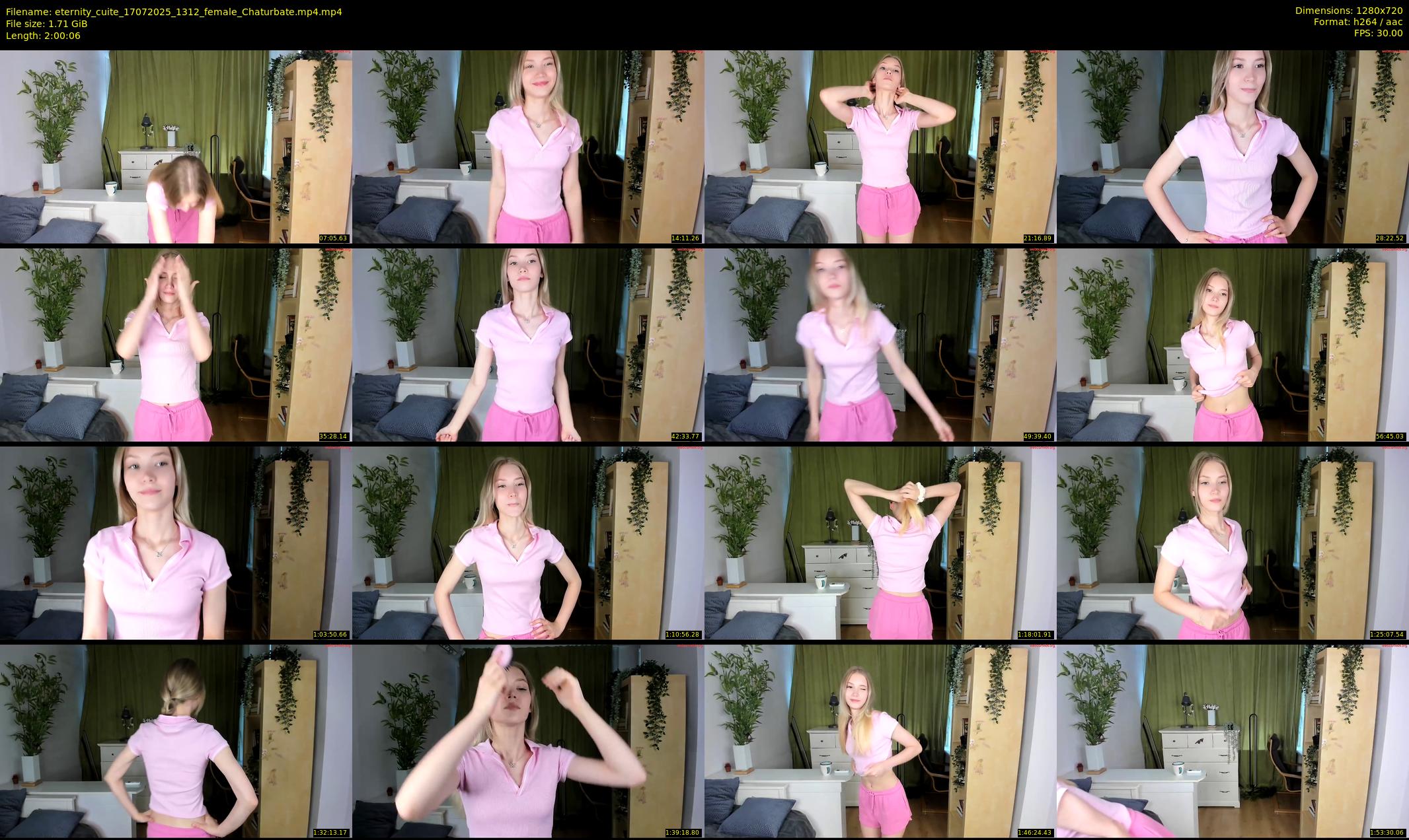 eternity_cuite — 121 minute Chaturbate female cam show recording, 720p, Jul 17, 2025