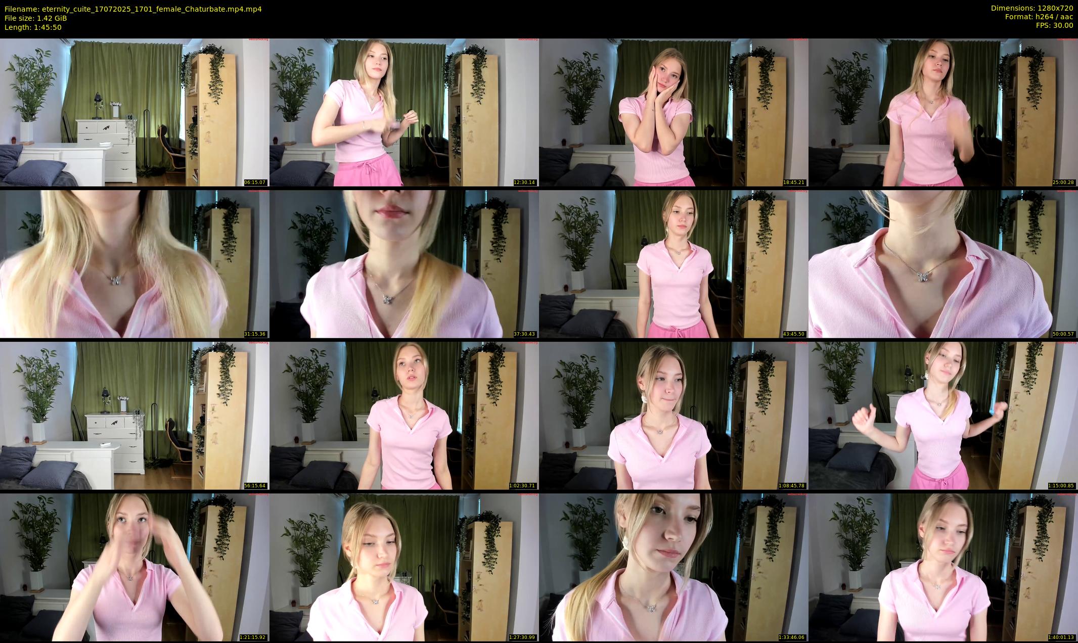 eternity_cuite — 106 minute Chaturbate female cam show recording, 720p, Jul 17, 2025