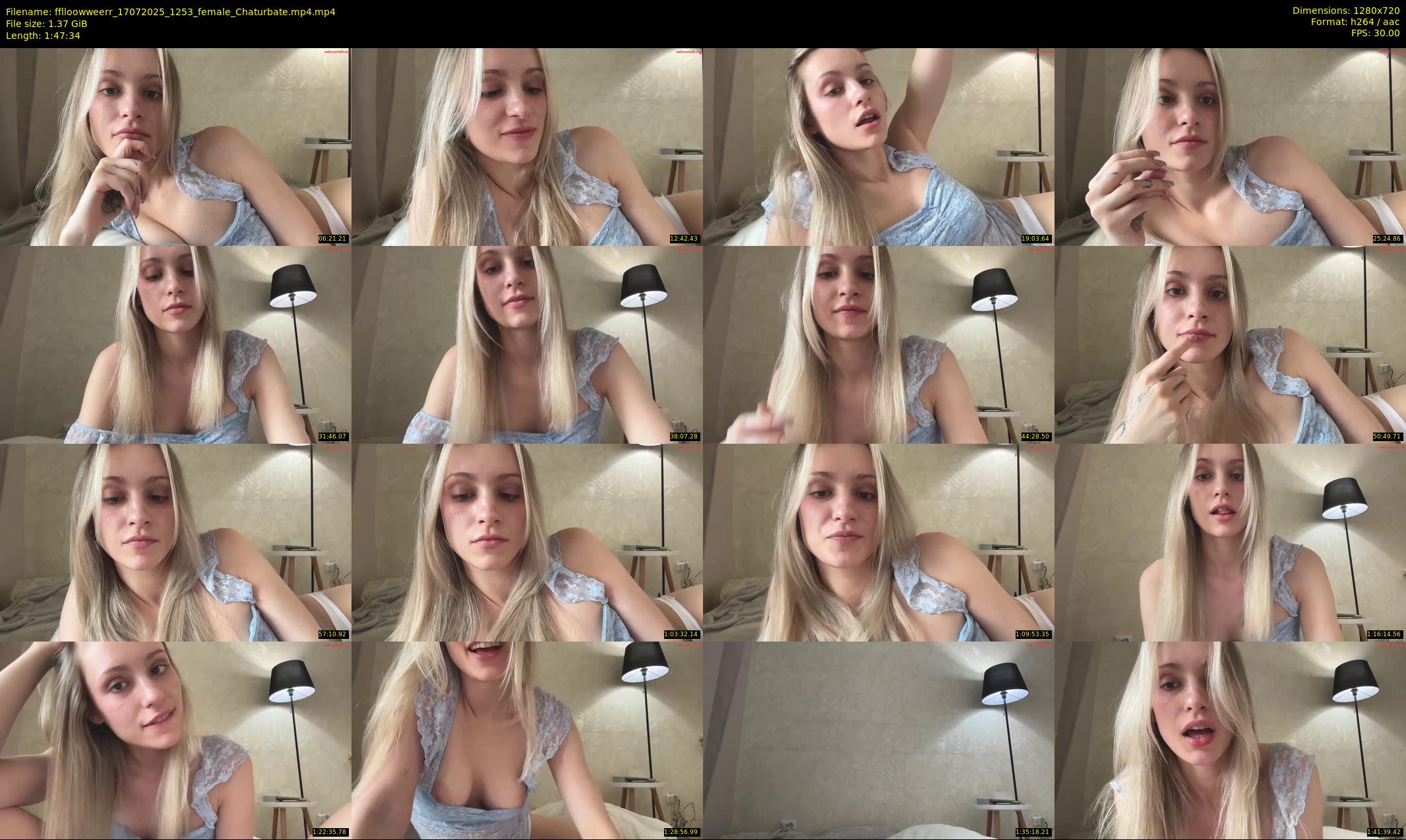 fflloowweerr — 108 minute Chaturbate couple cam show recording, 720p, Jul 17, 2025