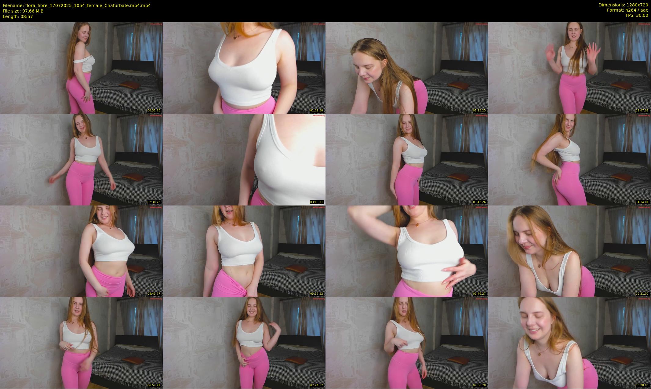 flora_fiore — 9 minute Chaturbate female cam show recording, 720p, Jul 17, 2025