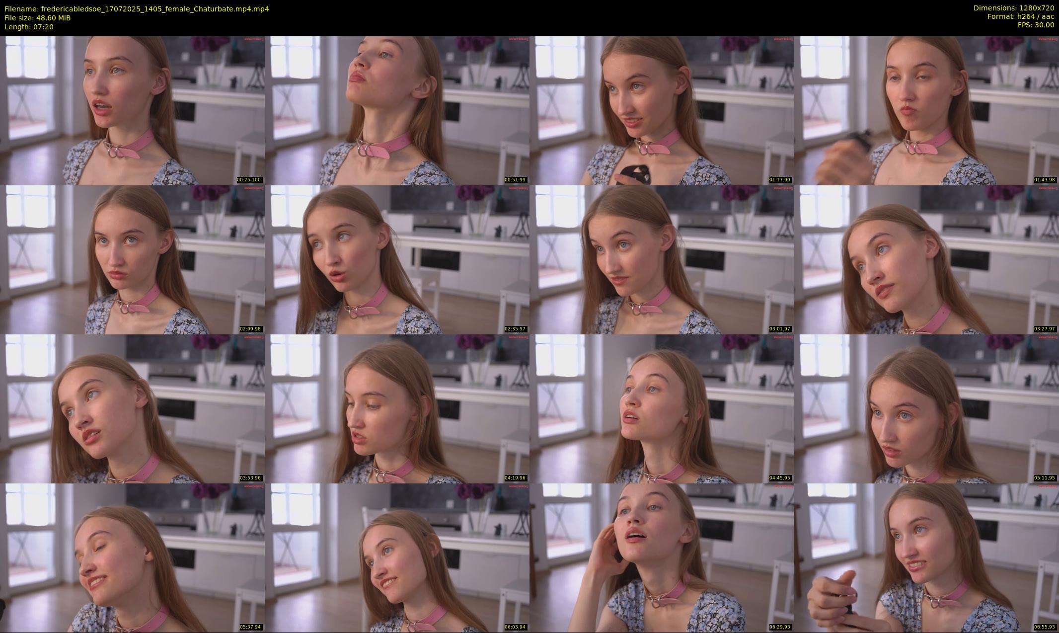 fredericabledsoe — 8 minute Chaturbate female cam show recording, 720p, Jul 17, 2025