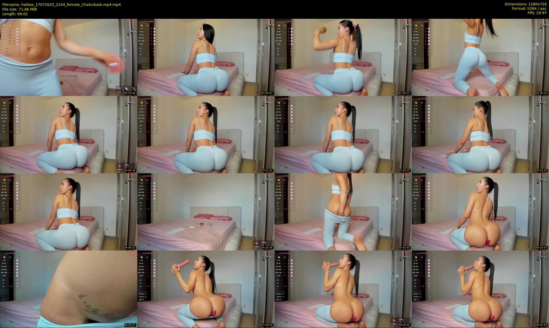 halliee — 10 minute Chaturbate couple cam show recording, 720p, Jul 17, 2025