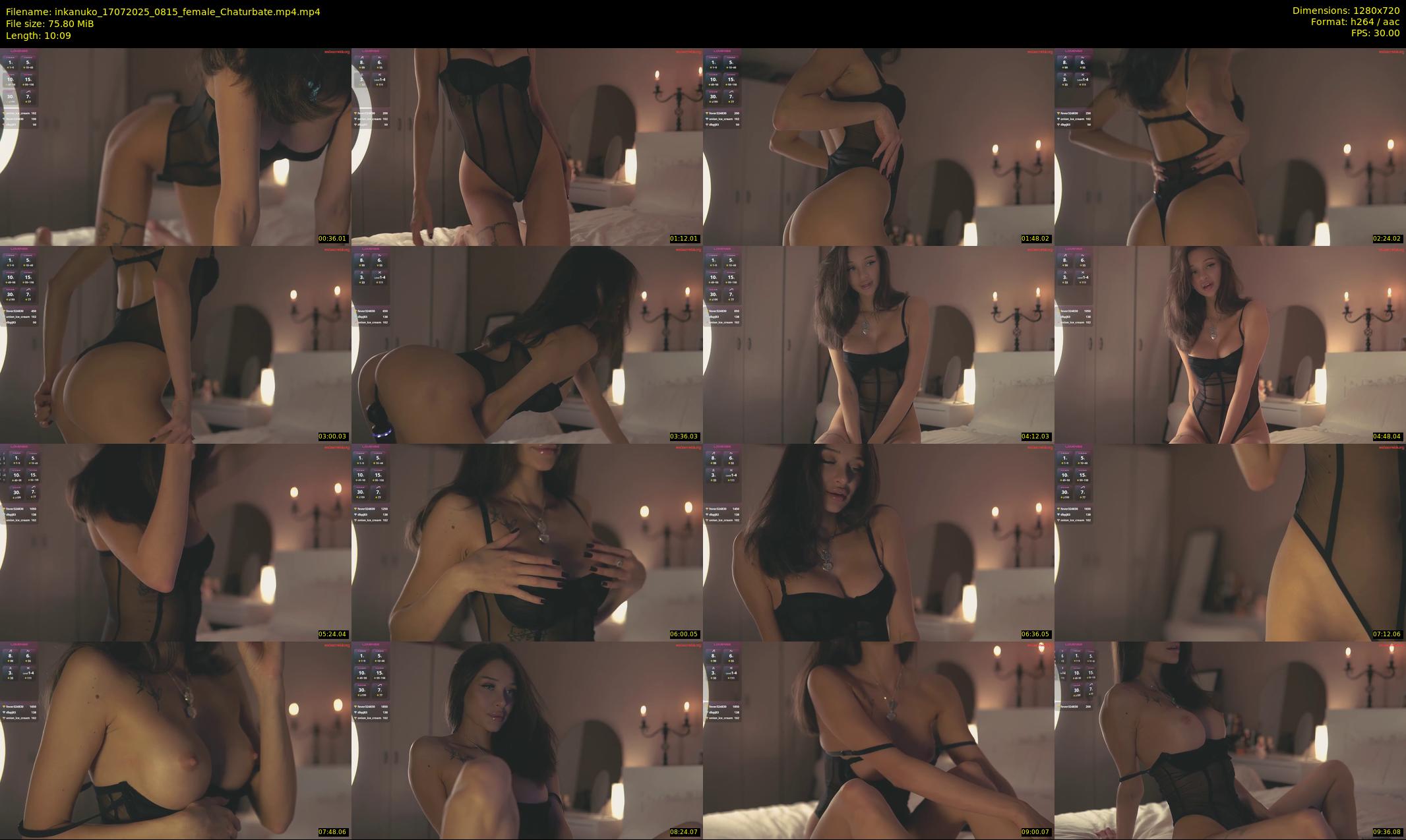 inkanuko — 11 minute Chaturbate couple cam show recording, 720p, Jul 17, 2025