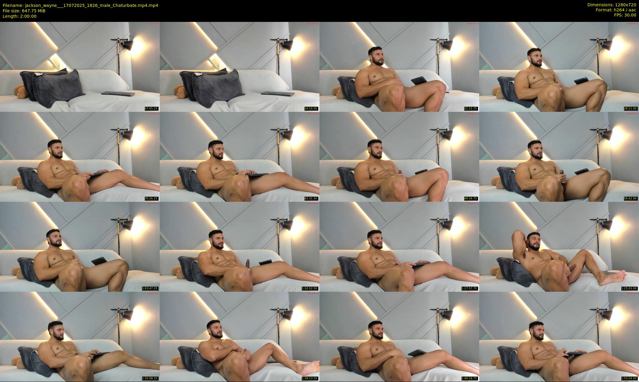 jackson_wayne__ — 120 minute Chaturbate male cam show recording, 720p, Jul 17, 2025