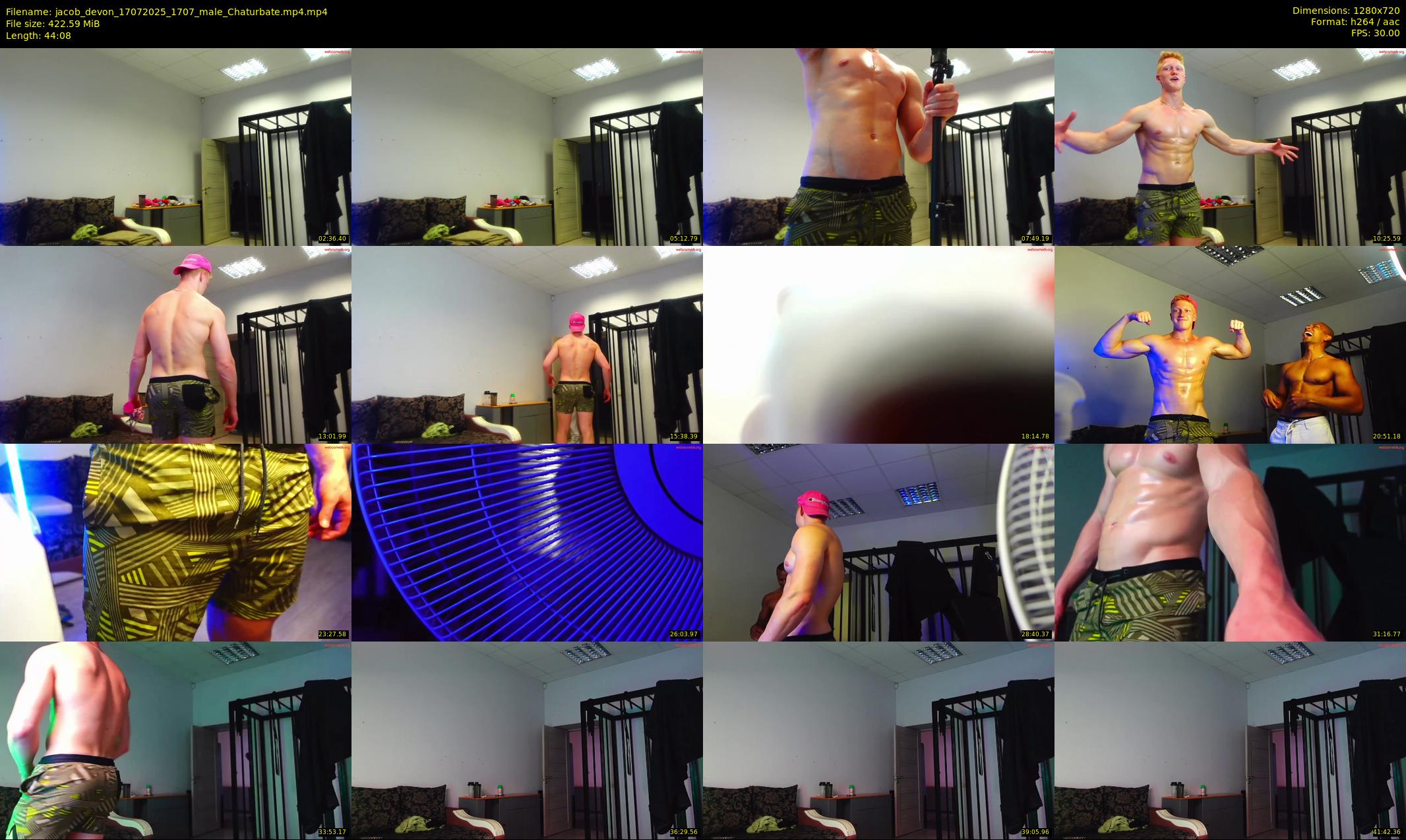 jacob_devon — 45 minute Chaturbate male cam show recording, 720p, Jul 17, 2025