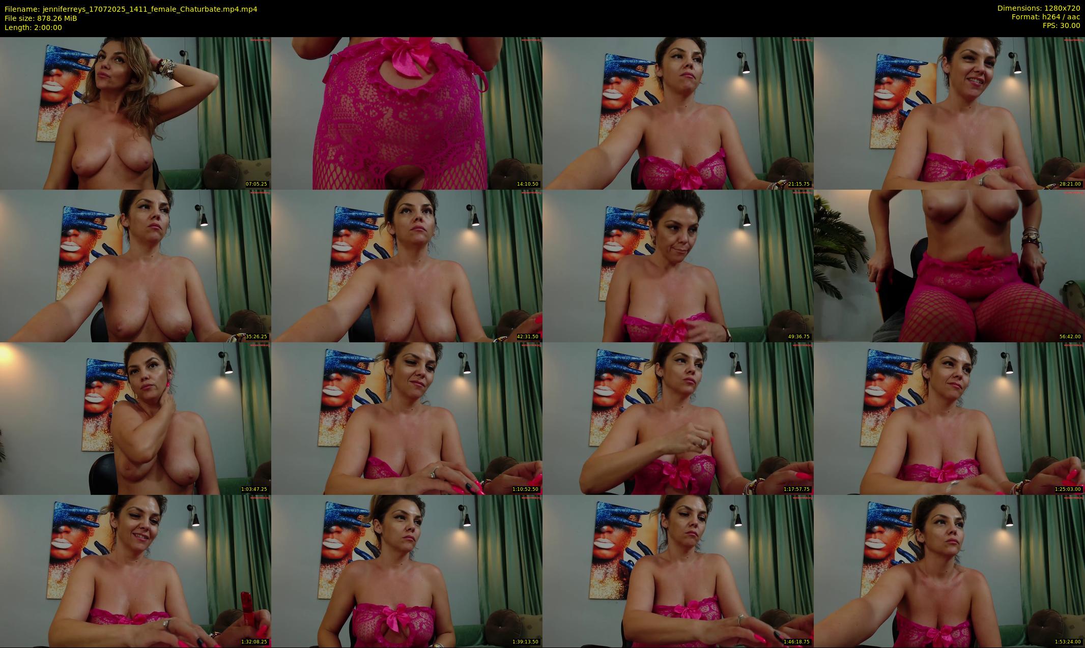 jenniferreys — 120 minute Chaturbate female cam show recording, 720p, Jul 17, 2025