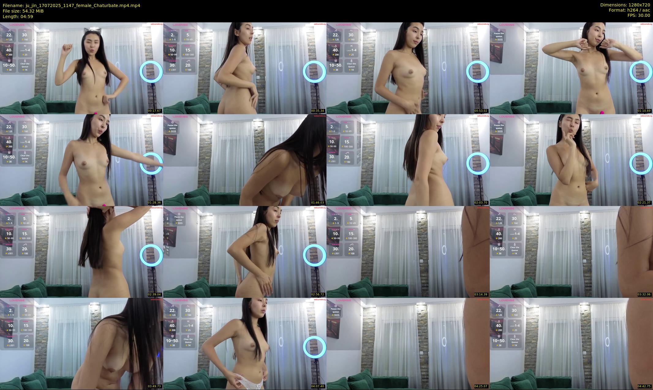 ju_jin — 5 minute Chaturbate female cam show recording, 720p, Jul 17, 2025