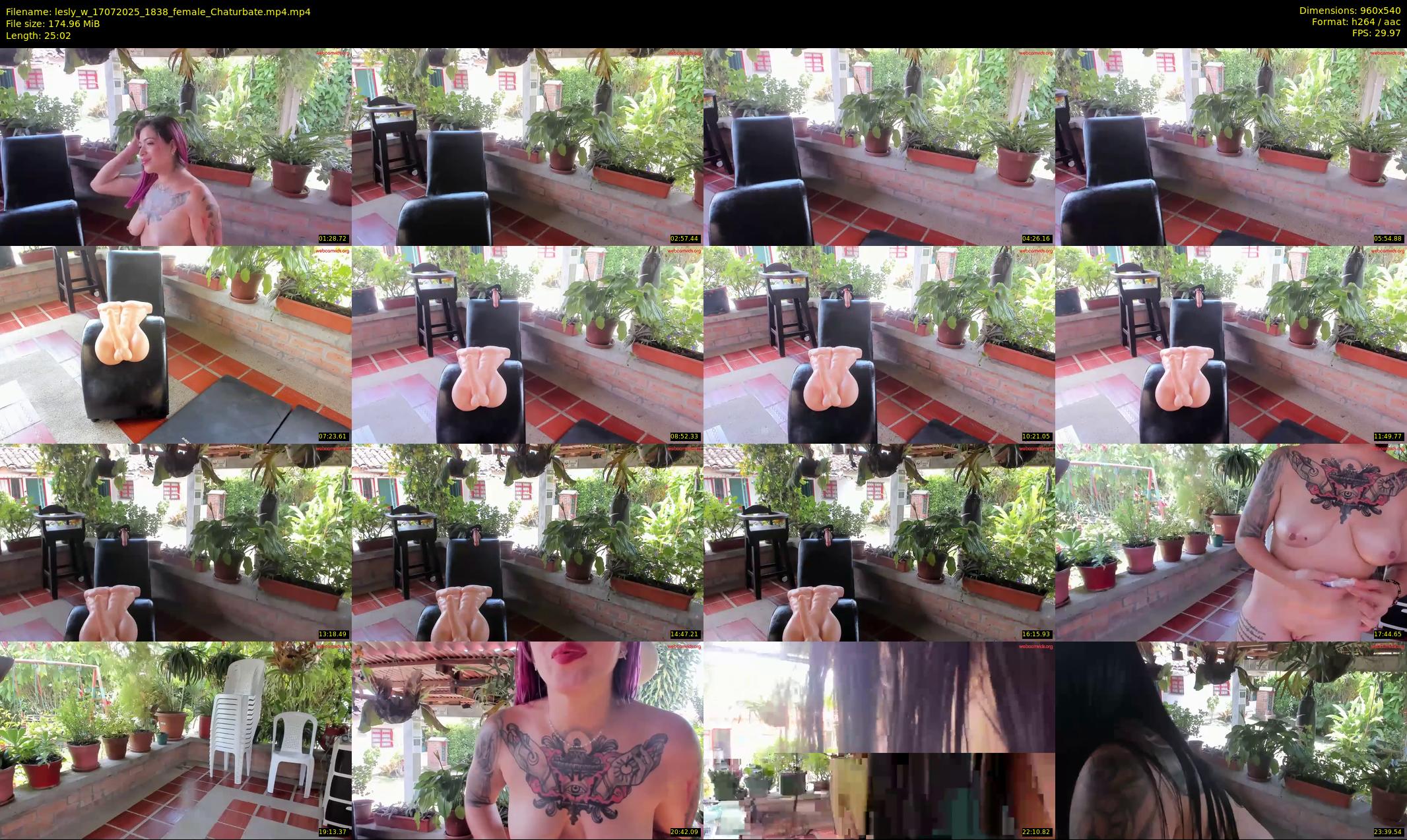 lesly_w — 26 minute Chaturbate female cam show recording, 480p, Jul 17, 2025