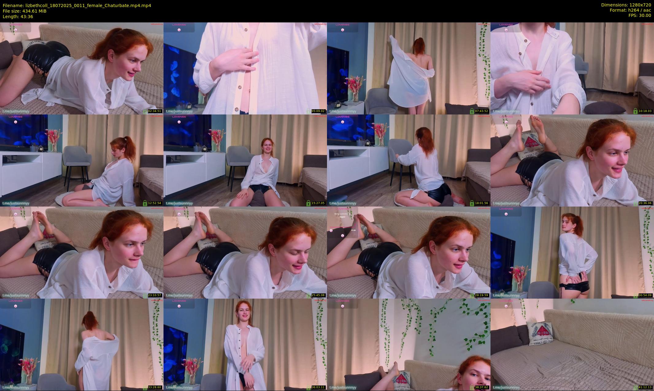 lizbethcoll — 44 minute Chaturbate female cam show recording, 720p, Jul 18, 2025