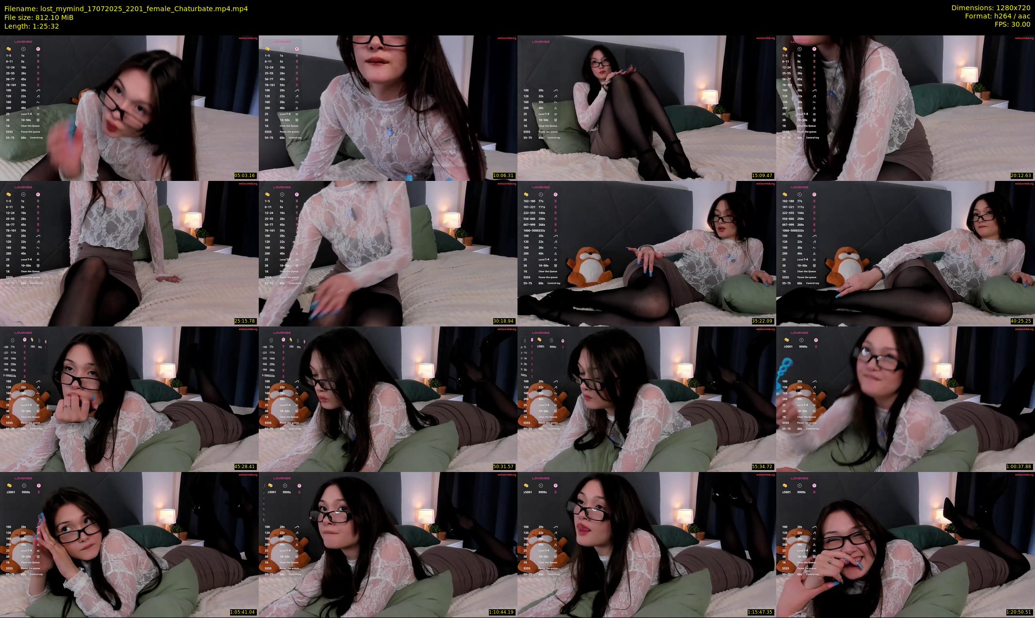 lost_mymind — 86 minute Chaturbate female cam show recording, 720p, Jul 17, 2025