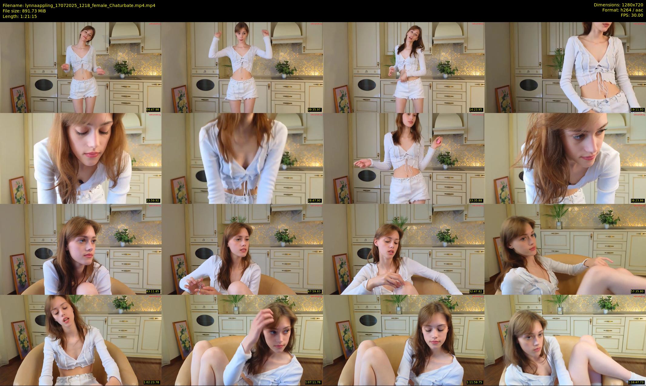 lynnaappling — 82 minute Chaturbate female cam show recording, 720p, Jul 17, 2025