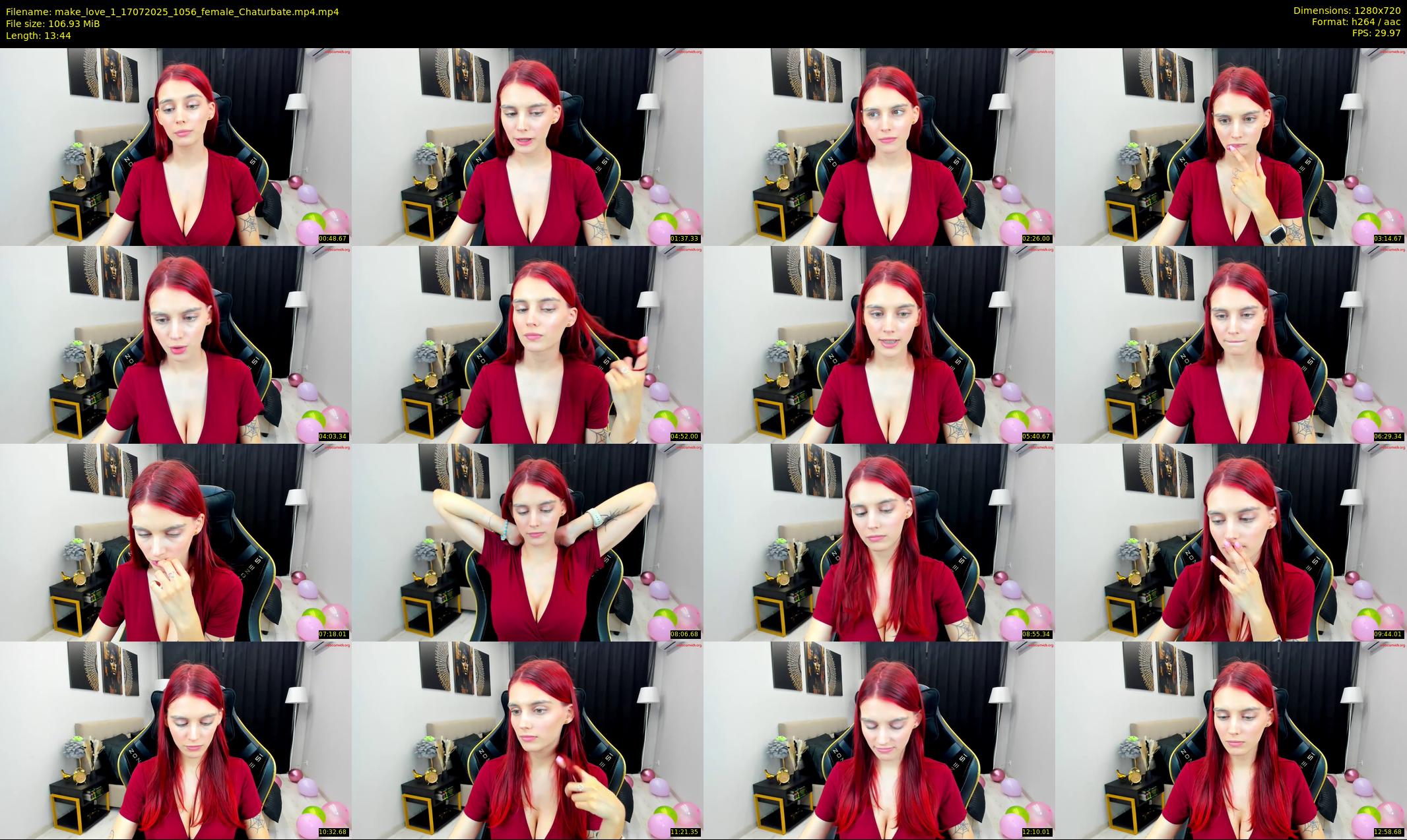 make_love_1 — 14 minute Chaturbate female cam show recording, 720p, Jul 17, 2025