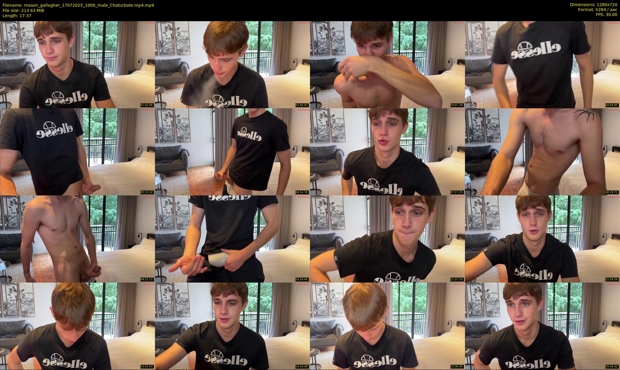 mason_gallagher — 18 minute Chaturbate male cam show recording, 720p, Jul 17, 2025