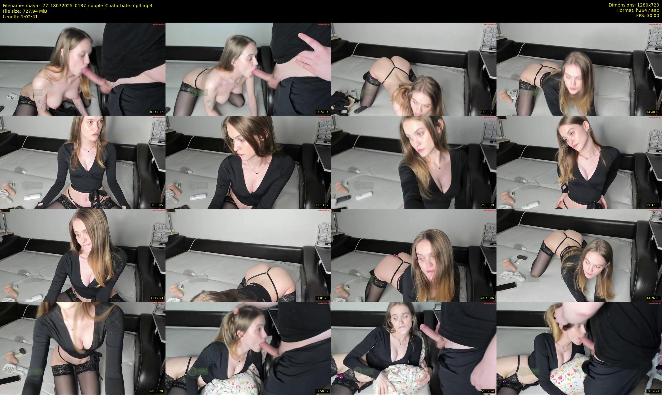 maya__77 — 63 minute Chaturbate female cam show recording, 720p, Jul 18, 2025