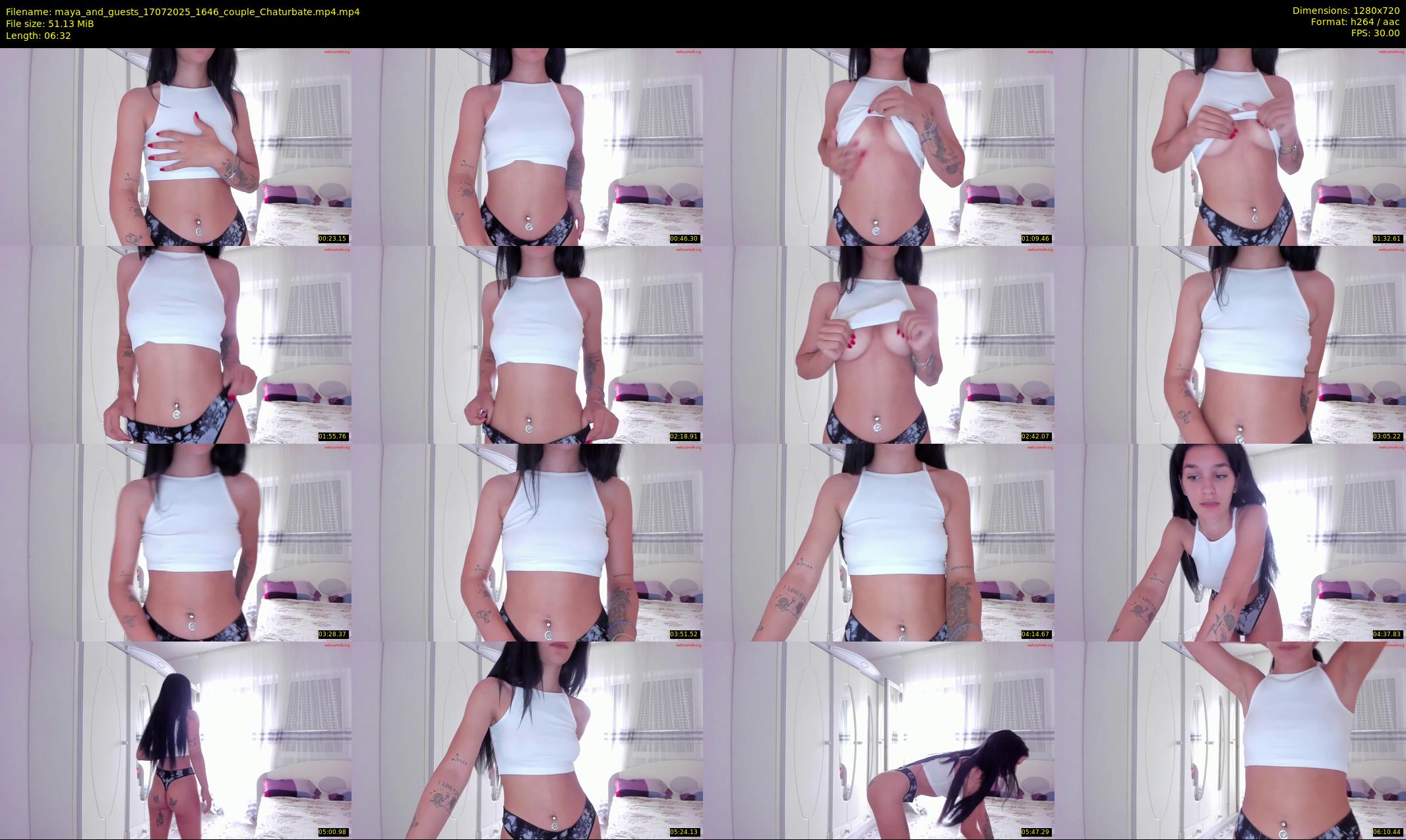 maya_and_guests — 7 minute Chaturbate couple cam show recording, 720p, Jul 17, 2025