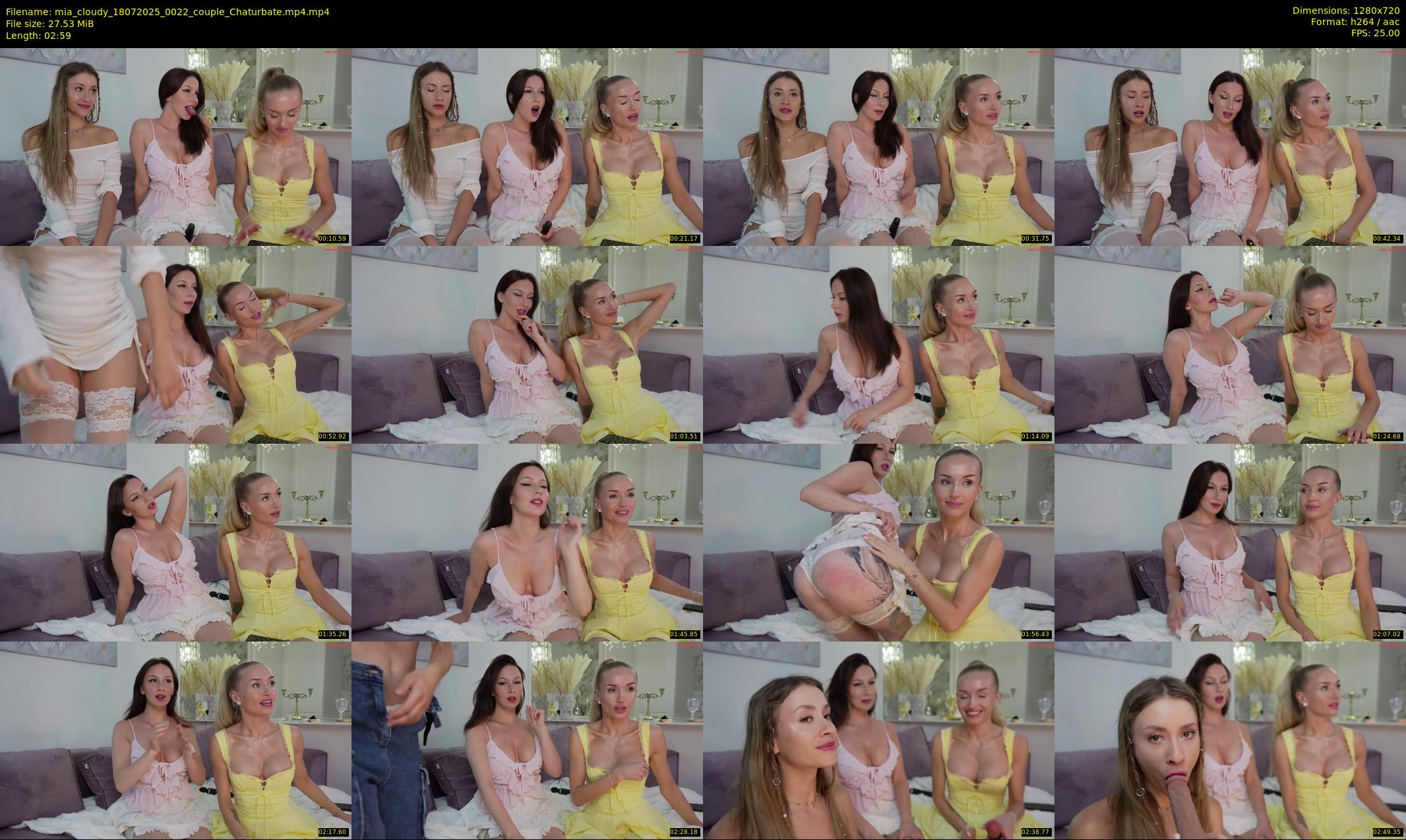 mia_cloudy — 3 minute Chaturbate female cam show recording, 720p, Jul 18, 2025