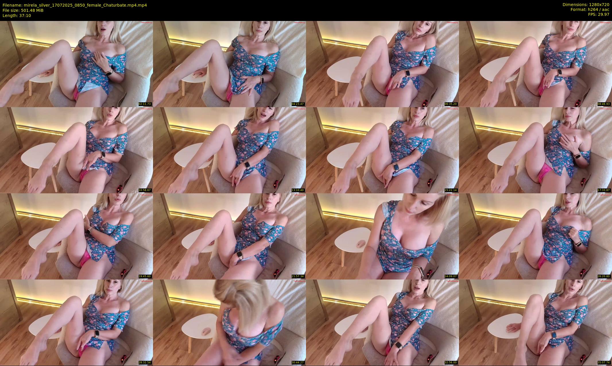 mirela_silver — 38 minute Chaturbate female cam show recording, 720p, Jul 17, 2025