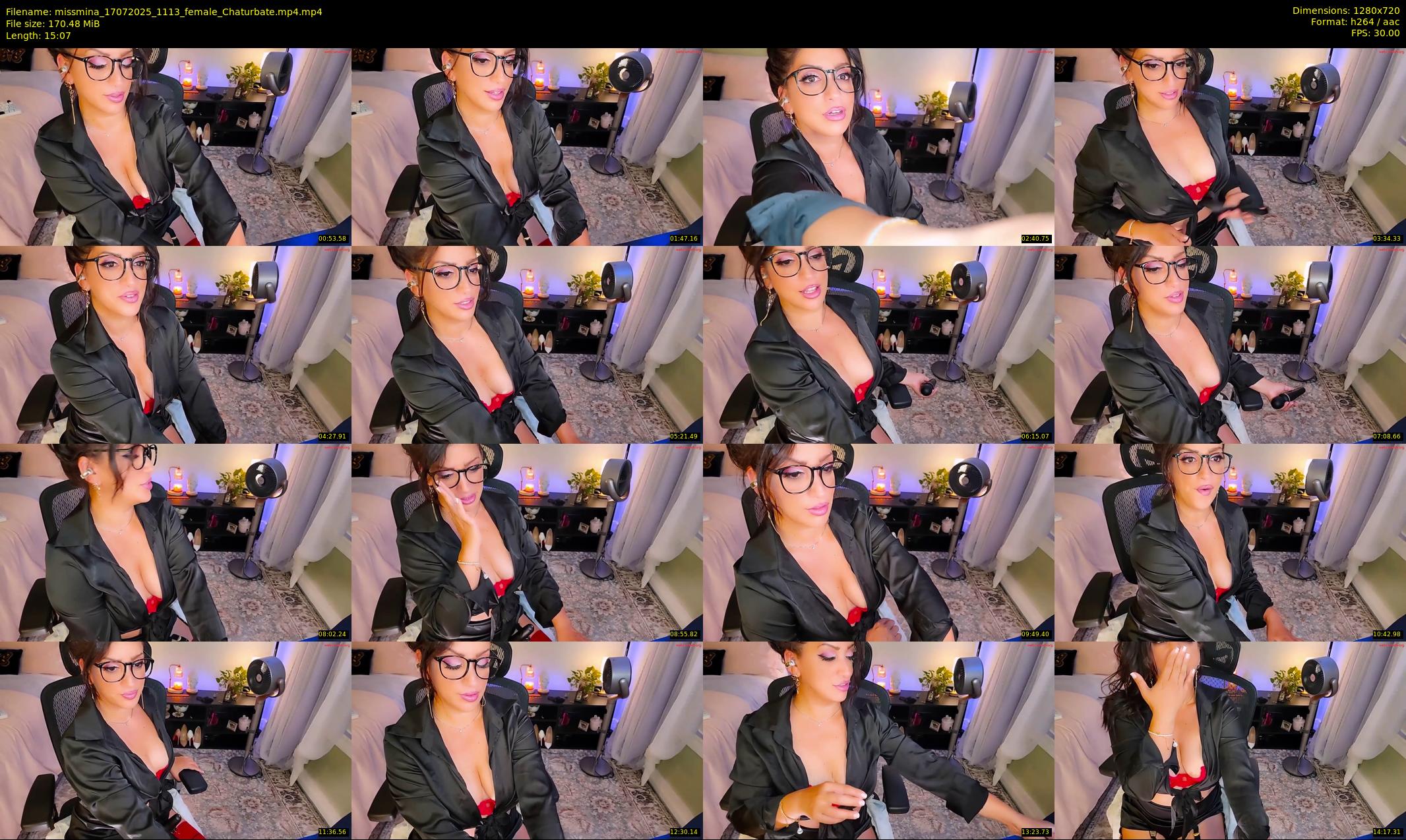 missmina — 16 minute Chaturbate female cam show recording, 720p, Jul 17, 2025